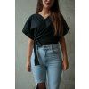 Wrap top / dark