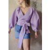 Puff wrap top marshmallow