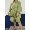 Nazaré bermuda shorts / green