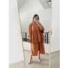 Nazaré babydoll top / terakota